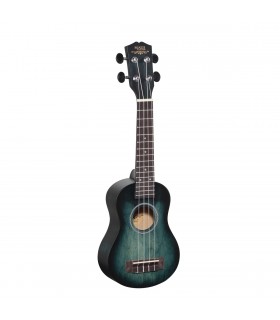 SOUNDSATION MHW GR UKULELE SOPRANO VERDE + CUSTODIA