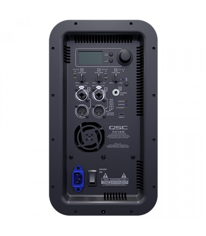 QSC KC12 BK SISTEMA AUDIO A COLONNA 3000W NERO