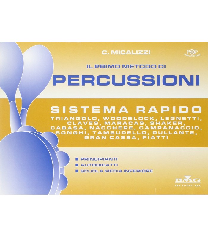 C. MICALIZZI IL PRIMO METODO DI PERCUSSIONI MLR452