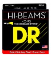 DR STRINGS LLR 40 HI BEAM CORDE PER BASSO ELETTRICO 40-95