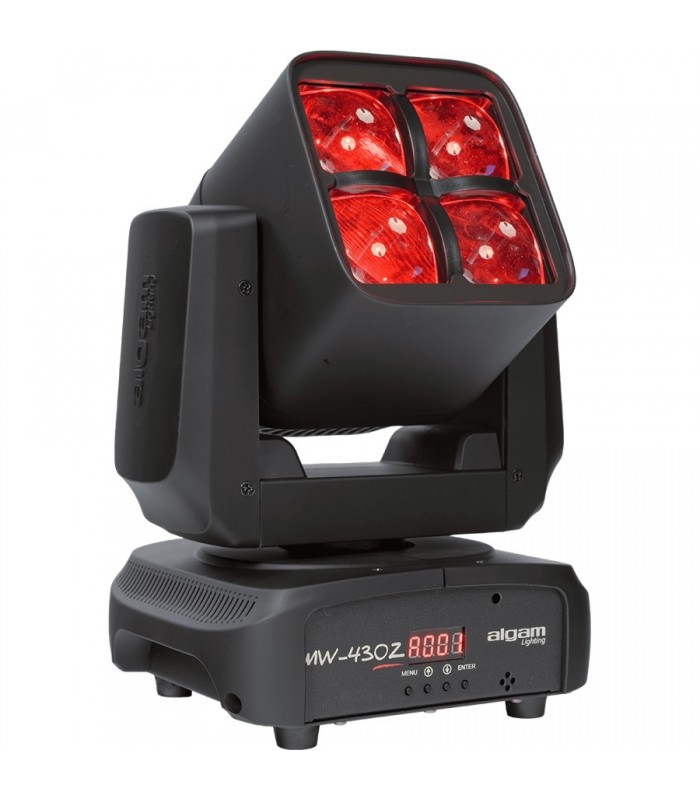 Algam Lighting MW430Z WASH Testa Mobile + Zoom