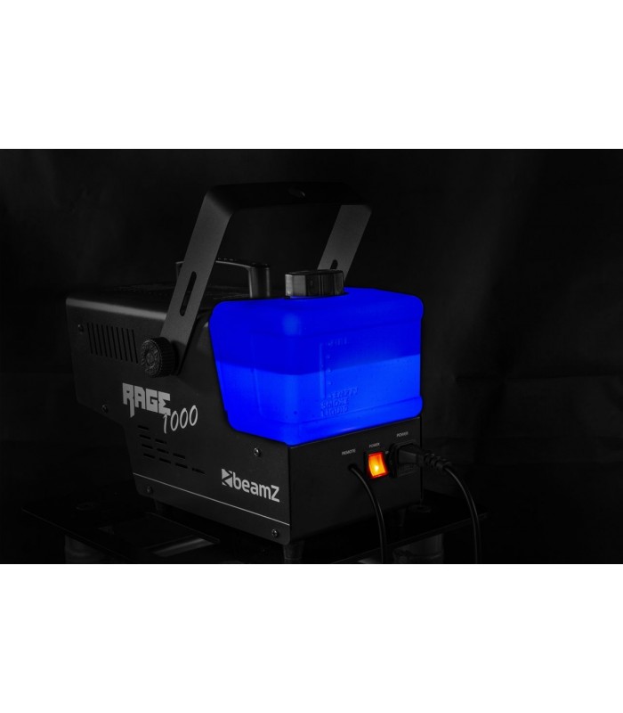 BEAMZ RAGE 1000 MACCHINA DEL FUMO 1000 WATT CON RADIOCOMANDO
