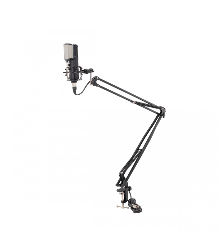 SOUNDSATION ST 100M ASTA MICROFONICA DA TAVOLO PROFESSIONALE CON CAVO XLR