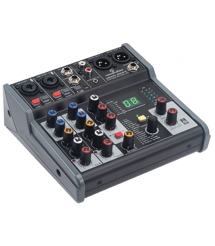SOUNDSATION MIOMIX 204FX MIXER AUDIO PASSIVO 6 CANALI CON EFFETTI VOCE
