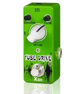 XVIVE V7 TUBE DRIVE EFFETTO A PEDALE PER CHITARRA ELETTRICA