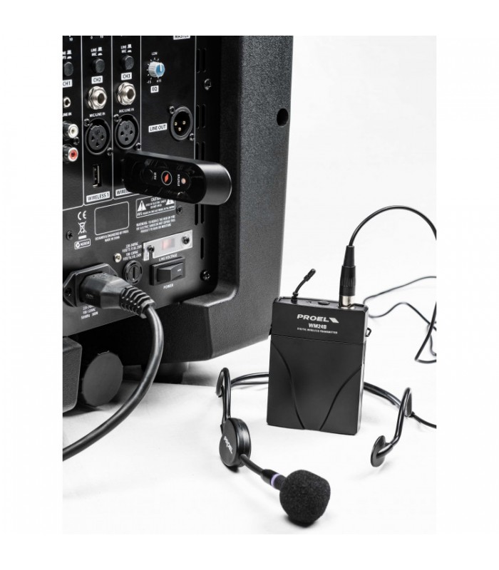 PROEL V10WAVE CASSA ATTIVA 10'' 600W BLUETOOTH USB E SD CARD