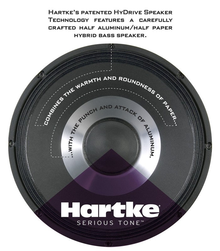 HARTKE HD15 AMPLIFICATORE COMBO PER BASSO 1x6.5" 15WATT