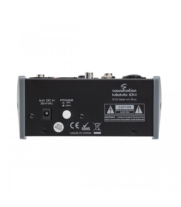 SOUNDSATION MIOMIX 104 MIXER AUDIO CON EFFETTO VOCE