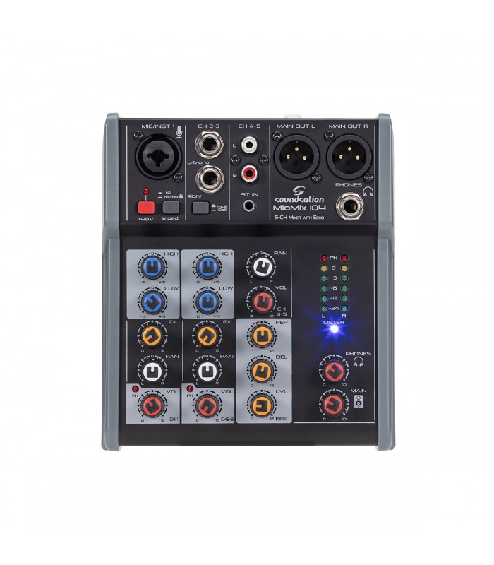 SOUNDSATION MIOMIX 104 MIXER AUDIO CON EFFETTO VOCE