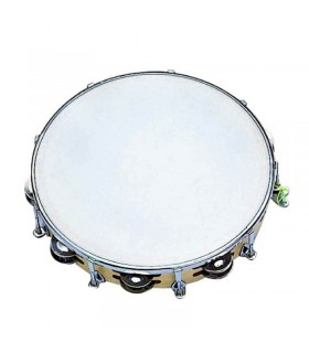 PEACE RH 3 1008 TAMBURELLO ACCORDABILE IN ACERO 10'' ( 25cm ) CON PIATTELLI