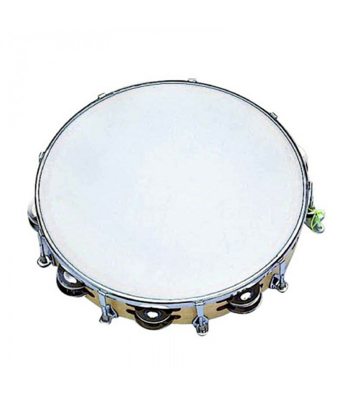 PEACE RH 3 1008 TAMBURELLO ACCORDABILE IN ACERO 10'' ( 25cm ) CON PIATTELLI