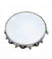 PEACE RH 3 1008 TAMBURELLO ACCORDABILE IN ACERO 10'' ( 25cm ) CON PIATTELLI