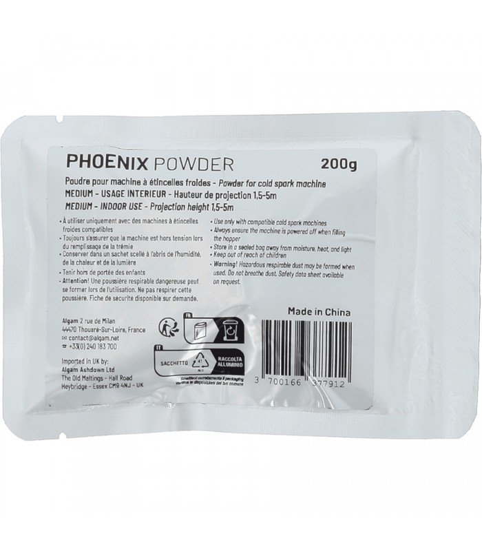 Algam Lighting PHOENIX POWDER Polvere per Fontane Luminose Fredde