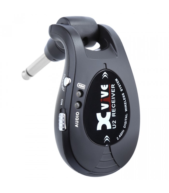 XVIVE U2 BLACK SISTEMA WIRELESS TRASMETTITORE RICEVITORE PER CHITARRA BASSO