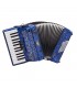 SOUNDSATION VOCE I 2648 BL FISARMONICA 48 BASSI BLU MADREPERLA + BORSA