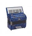 SOUNDSATION VOCE I 2648 BL FISARMONICA 48 BASSI BLU MADREPERLA + BORSA