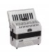 SOUNDSATION VOCE I 2648 WH FISARMONICA 48 BASSI BIANCA + BORSA