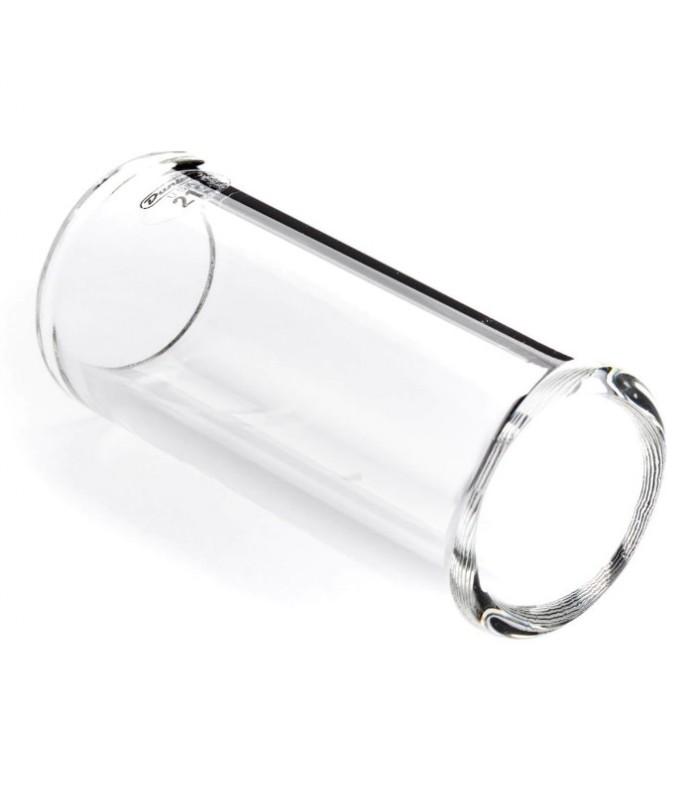 DUNLOP 213 GLASS SLIDE HEAVY LARGE SLIDE IN VETRO