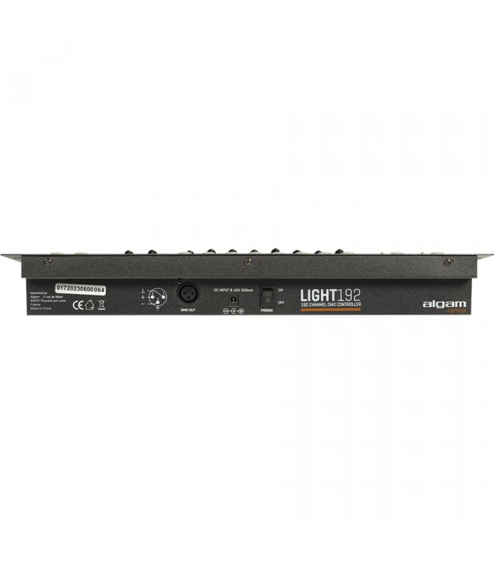 ALGAM LIGHT 192 CONTROLLER DMX 192 CANALI