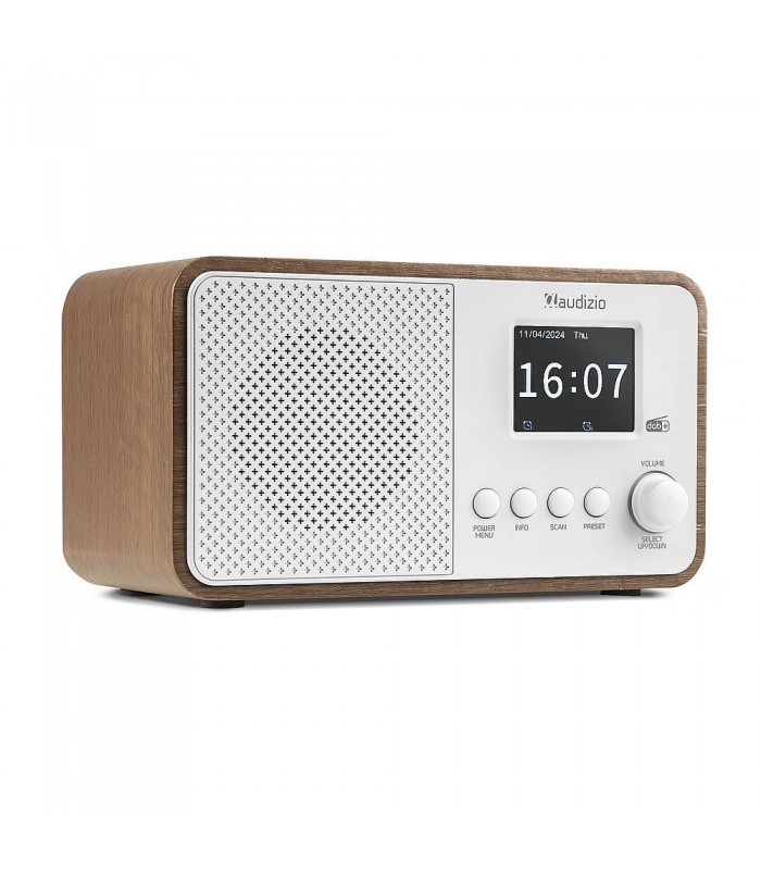 Audizio Avio DAB+Radio BT, FM TFT White