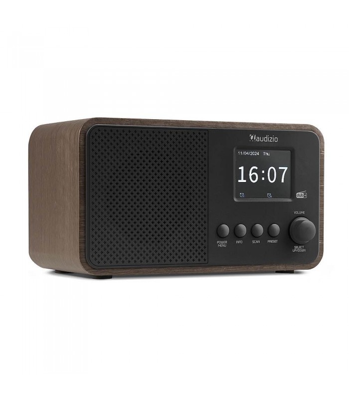 Audizio Avio DAB+Radio BT, FM TFT Wood