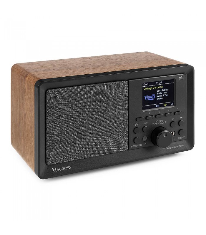 Audizio Padova DAB+Radio BT IRC Wood