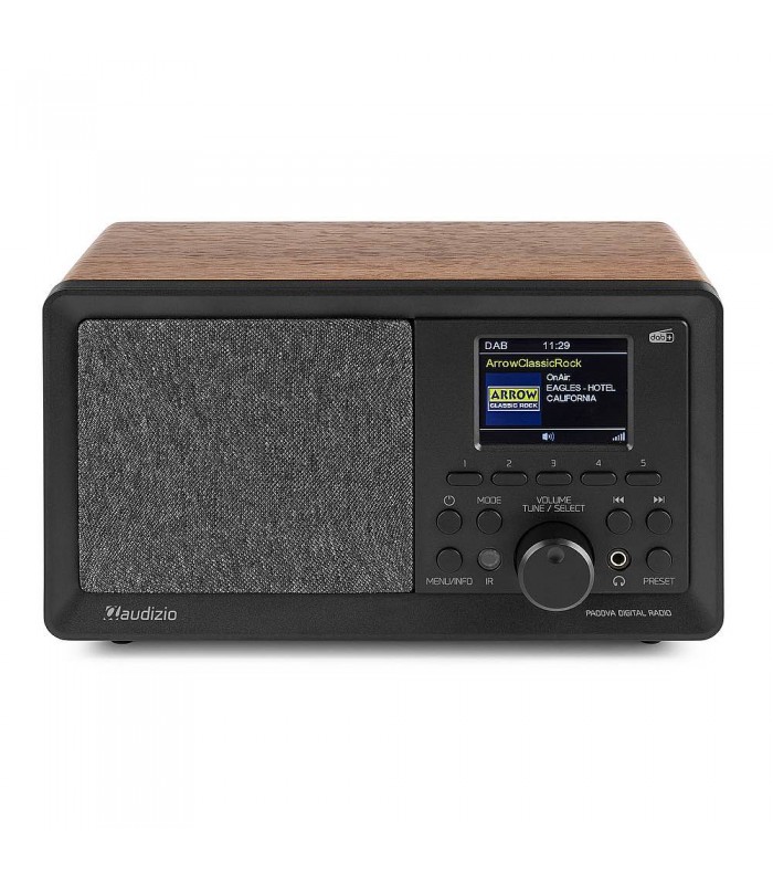 Audizio Padova DAB+Radio BT IRC Wood