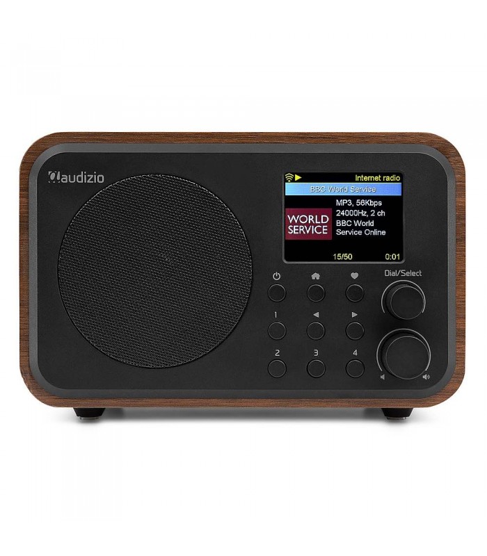 Audizio Vicenza Internet DAB BT WIFI Wood