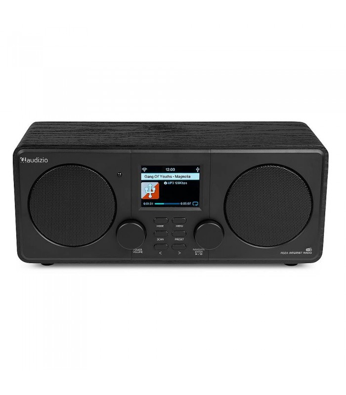 Audizio Foza Intern.RadioSt.DAB WiFi BT Bl