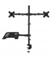 Audizio CMA20L Double Monitor Arm Lapt.