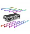 beamZ Zeus Tube 8pcs set in Flightcase