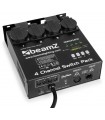 beamZ DMX004DII 4 Channel Switch Pack