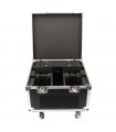 beamZ FCFTB Flightcase 2x FUZE Twin Bar