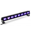 beamZ BUV83 LED bar 8x3W UV