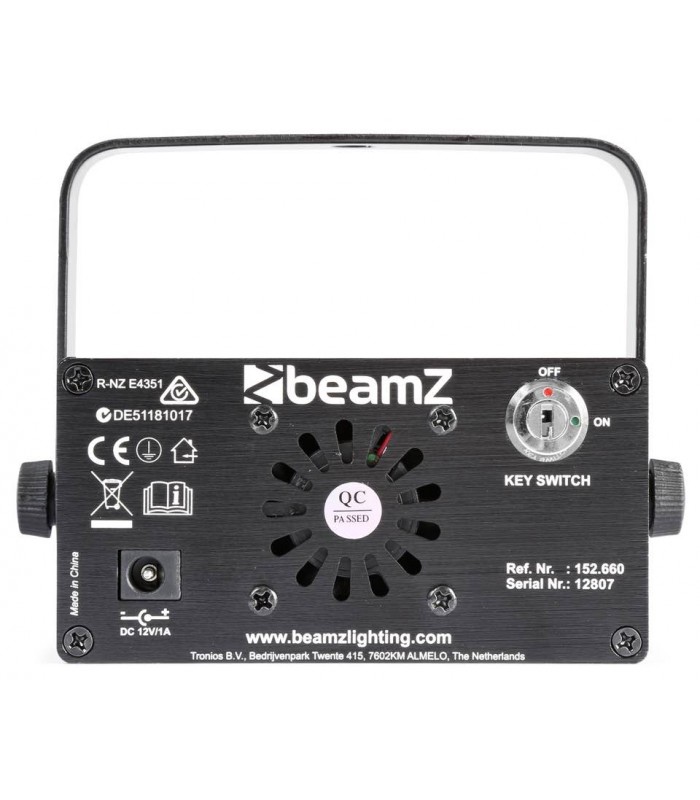 beamZ Bianca Double Laser RGB Gobo IRC