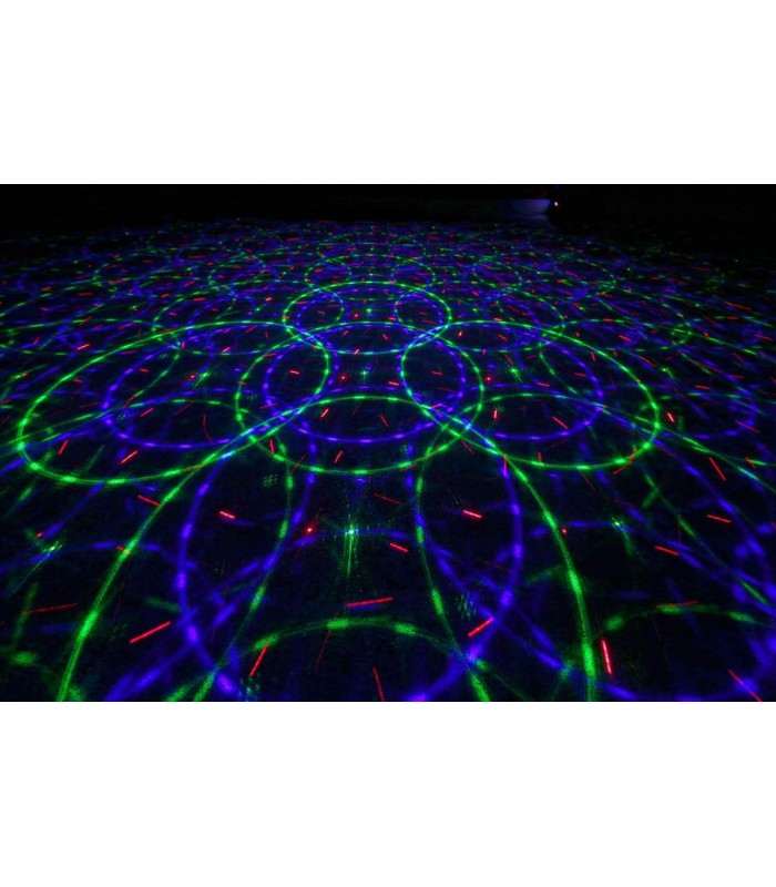 beamZ Bianca Double Laser RGB Gobo IRC