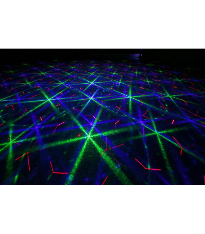 beamZ Bianca Double Laser RGB Gobo IRC