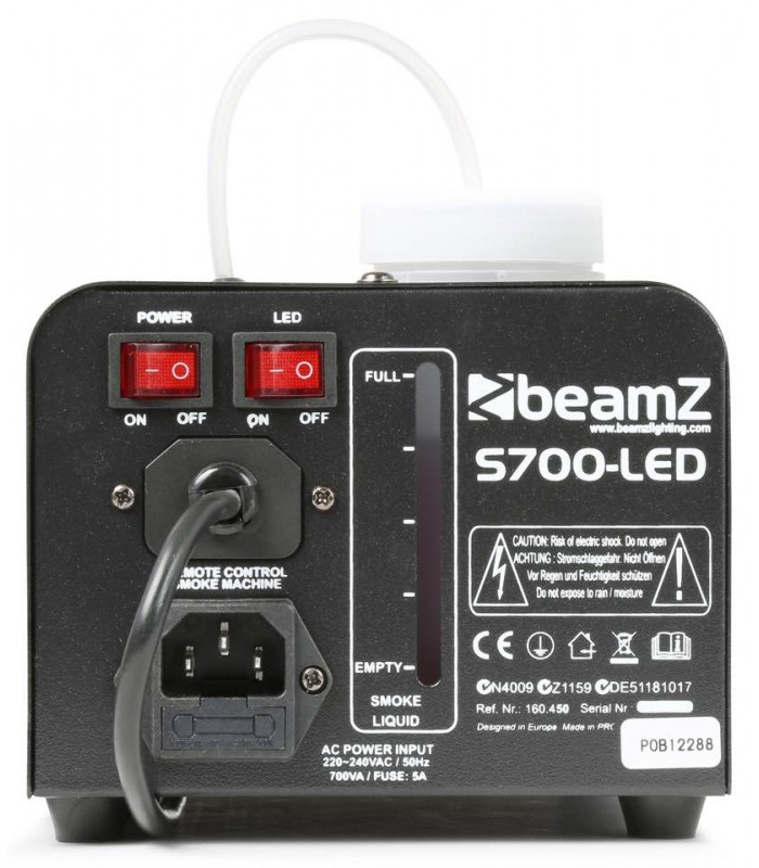 beamZ S700LED Smokemachine+Ice effect