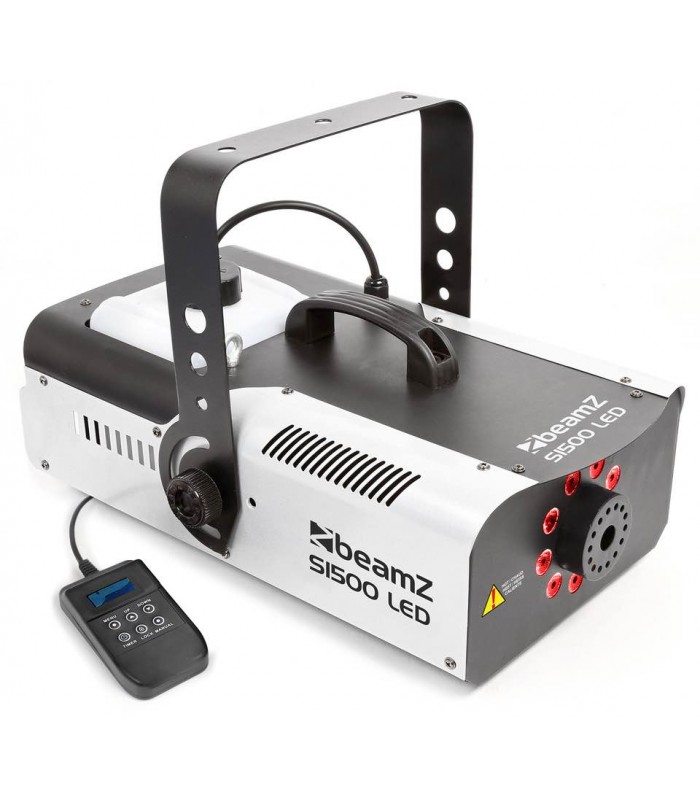 beamZ S1500LED Smokemachine 9x3W RGB DMX