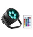 beamZ BWA63 LED AluPAR IP65 6x3W RGB IRC