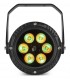 beamZ BWA63 LED AluPAR IP65 6x3W RGB IRC