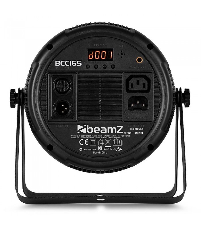 beamZ BCC165 FlatPar 14x4W 6in1 DMX IRC