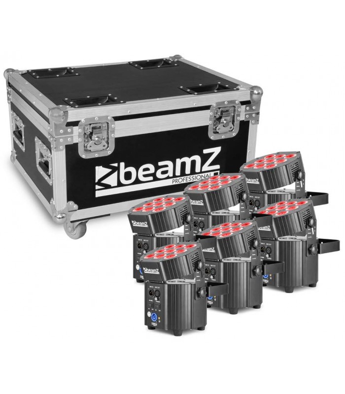 beamZPro BBP60 Uplight Set 6pc.9x12W 6in1 FC
