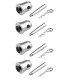 beamZPro P30 Set of 4 Couplers Baseplate
