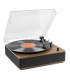 Fenton RP161 Record PlayerHQ BT WalnutWood