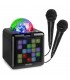Fenton KAR15B Karaoke Sp.2Mic.BT.LED Batt Bl