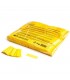 MagixFX Slowfall confetti rect 55 x 17 mm - Yellow