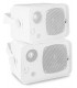Power Dynamics BV40W SpeakerSet 4 50W 100V wh.