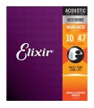 ELIXIR 11002 NANOWEB MUTA CORDE PER CHITARRA ACUSTICA 010/047