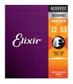 ELIXIR 11052 NANOWEB LIGHT MUTA PER CHITARRA ACUSTICA 12/53
